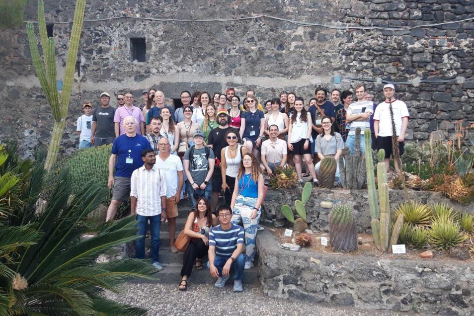 Un momento della Summer school sulla rupe del Castello Normanno